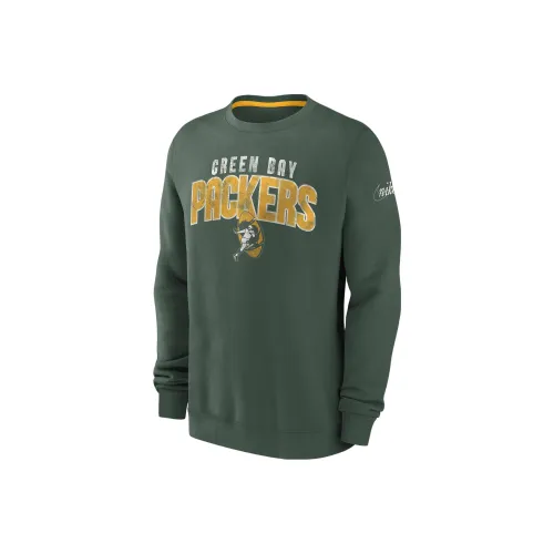 Nike Зеленый Мужской Свитшот