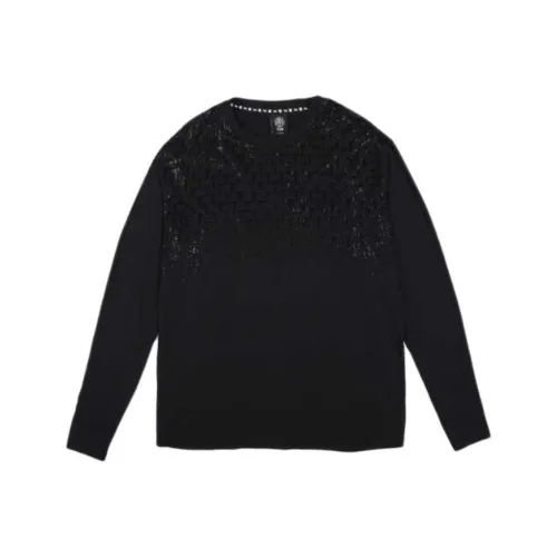 TCH T-Shirt Мужской Черный с Черным Логотипом