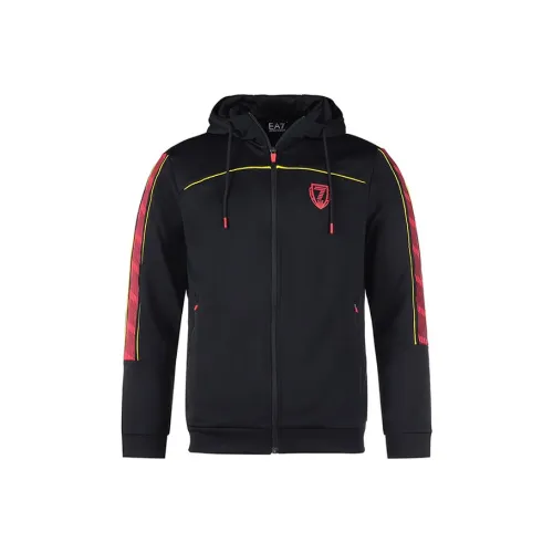 EMPORIO ARMANI EA7 Свитшот Мужской Черный