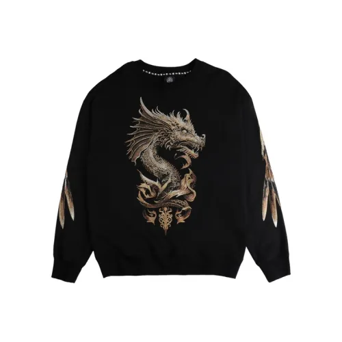 TCH SS24 Свитшот Унисекс Черный