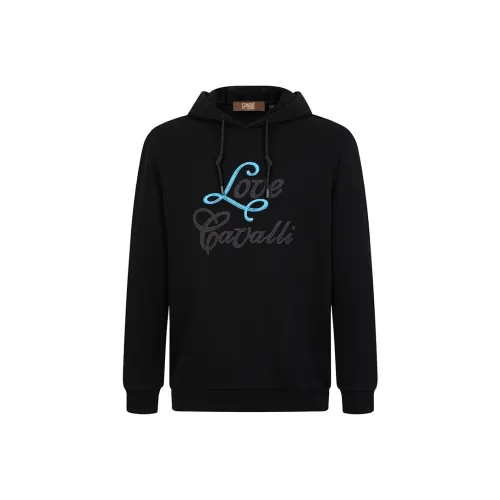 Cavalli Class Толстовка Мужской Черный