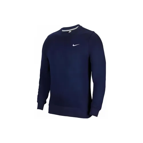 Nike Темно-синие мужские свитшоты