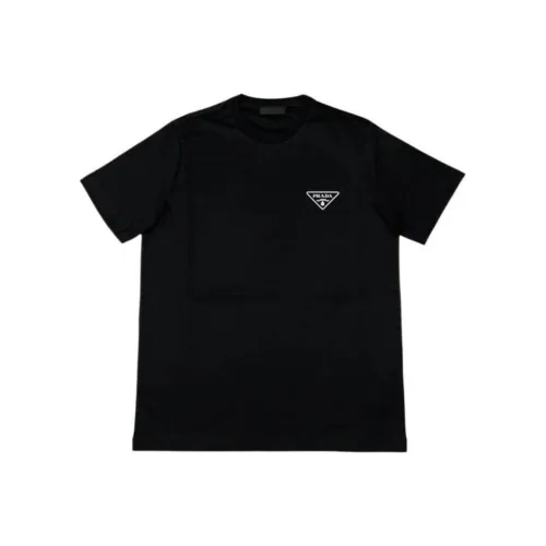 PRADA Мужские черные T-рубашки