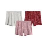 3 пачки - Светло-серый + Красный + Лотос красный