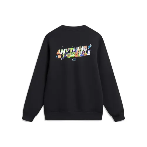 LINING Sports Life Collection Толстовка Мужская Черная