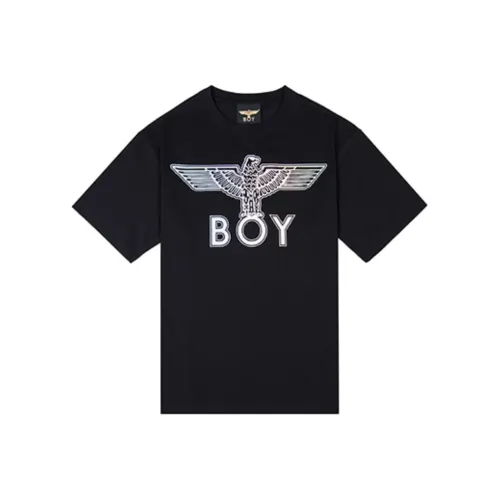 BOY LONDON Мужские черные футболки