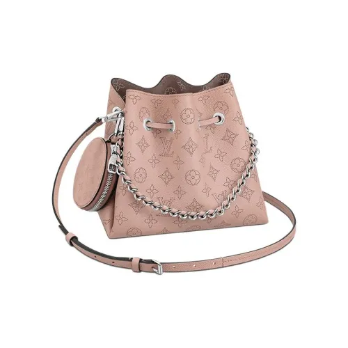 LOUIS VUITTON Bella Коровья кожа Moonlight Goddess Ведрообразная сумка Сумка Сумка через плечо Сумка через плечо Стандартная Женская Розовая