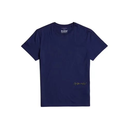 Г Звезда RAW T Рубашка Мужская Императорский Синий