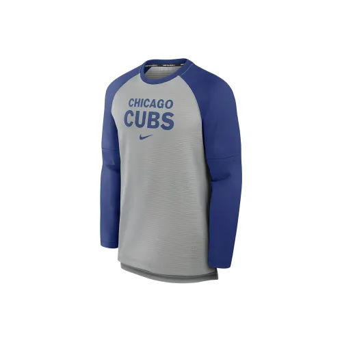 Nike X MLB Base Logo Co Бренд Серый Мужской T-Рубашки