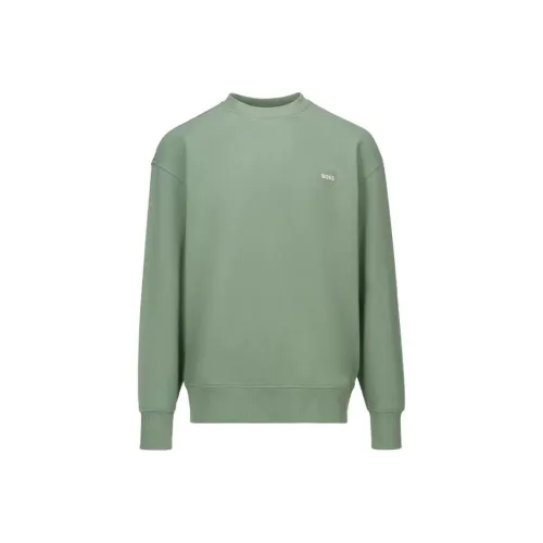 Hugo Boss Толстовка Унисекс Light Зеленый
