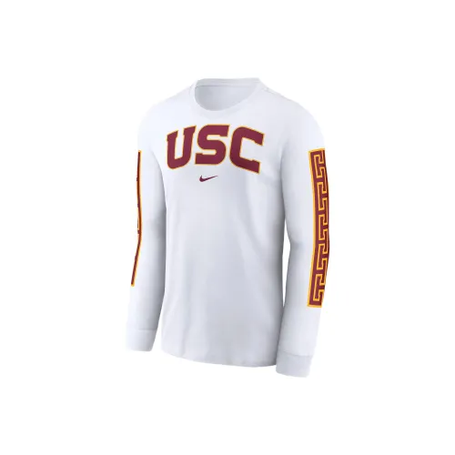 nike CollegeUSC FW24 T-Shirt Мужской Белый