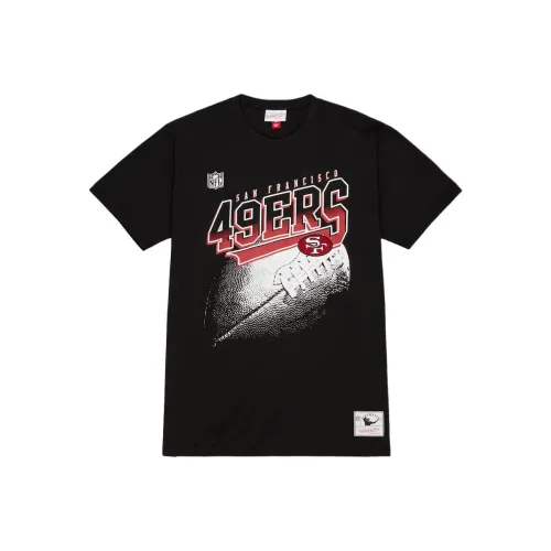 MITCHELL NESS x NFL San Francisco 49ers KICK Off T-Shirt Мужской Черный