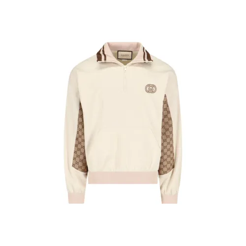 GUCCI FW24 Свитшот Мужской Бежевый