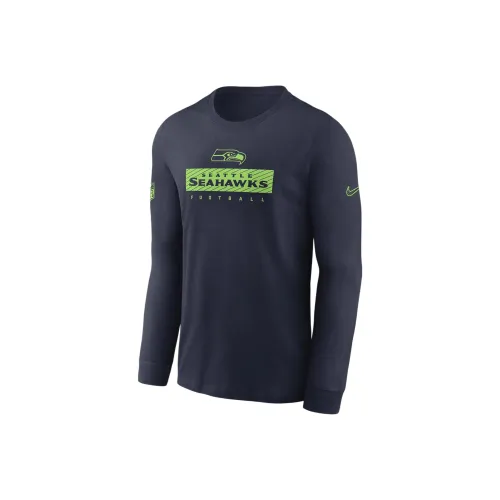 nike x NFL T-Shirt Мужская Морской Синий