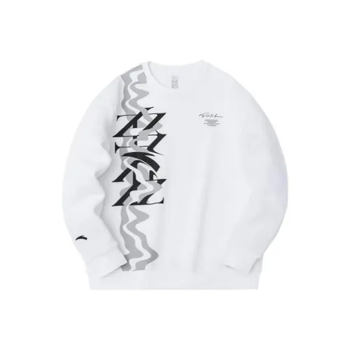 ANTA Basketball Collection Толстовка Мужская Чисто Белая