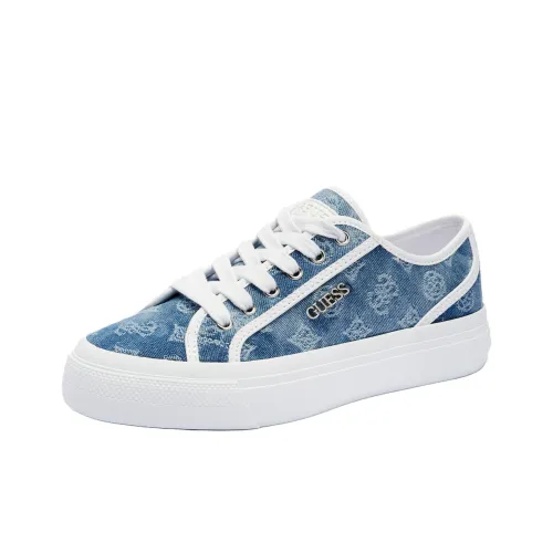 GUESS Скейтборд Кроссовки с низким верхом противоскользящие женские синие