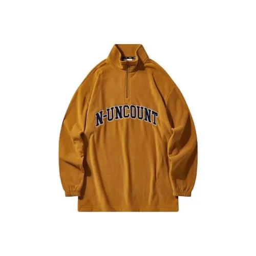 QIAODAN Burnt Yellow Мужские Свитшоты