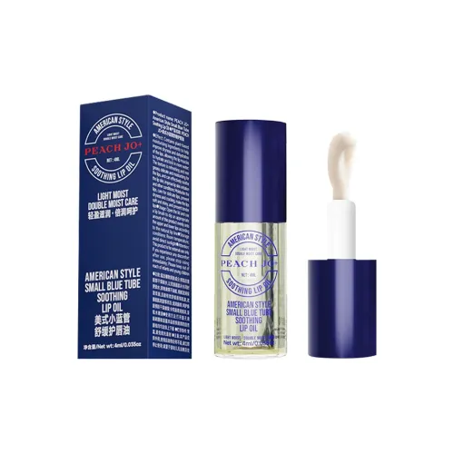 PEACH JO+ Американский Маленький Синий Туб ЧОП ГЛосс Увлажняющий Смягчающий и Гидратирующий 4 мл