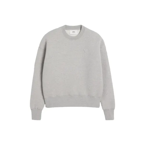 AMIPARIS SS24 Свитшот Унисекс Пыльно-серый