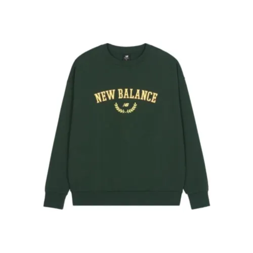New Balance совместный бренд Зеленый Мужской Свитшот