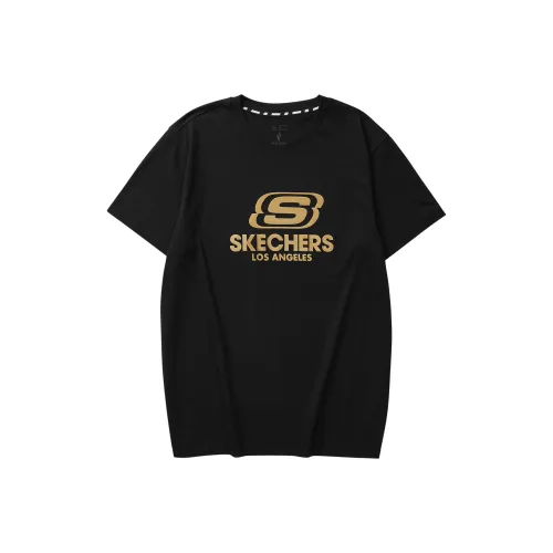 Skechers Sports Life Collection T-Shirt Унисекс Угольный Черный
