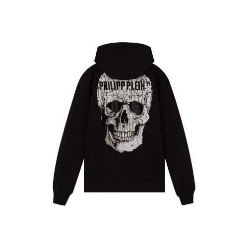 PHILIPP PLEIN Мужские черные свитшоты