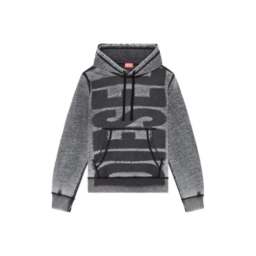 DIESEL Серый Мужской Свитшот