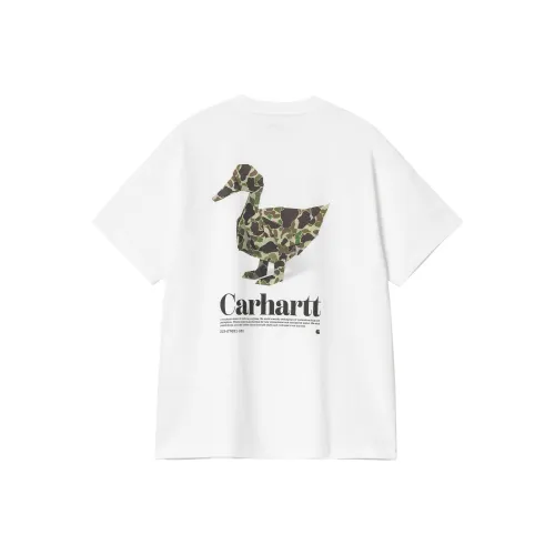 Carhartt WIP Белая Мужская Футболка