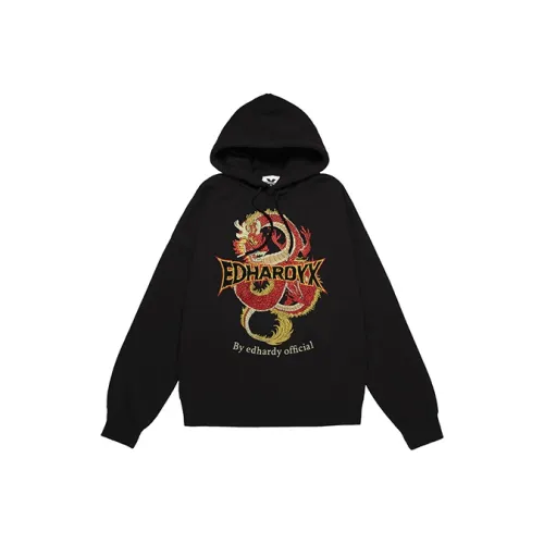 ED HARDY X Черный Унисекс Свитшоты