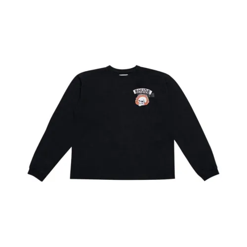 RHUDE Черные Мужские Свитшоты