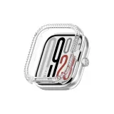 Полукейс Украшенный стразами Защитный Кейс-Прозрачный