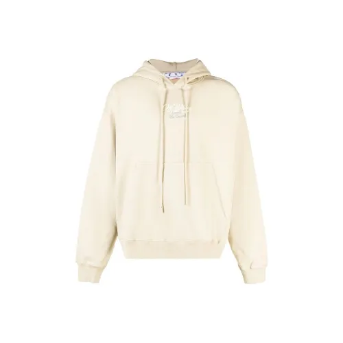Off Белый Светло-бежевый Мужские Толстовки