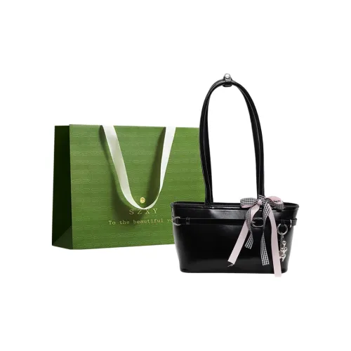 Three Ducklings ПУ (полиуретан) Сумка через плечо Стандартная Женская Черный Экрю Красный Розовый