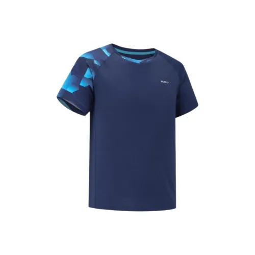 DECATHLON PERFLY T Рубашка Мужская Глубокое море Синий