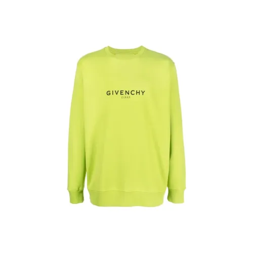 GIVENCHY Зеленый Мужской Свитшот