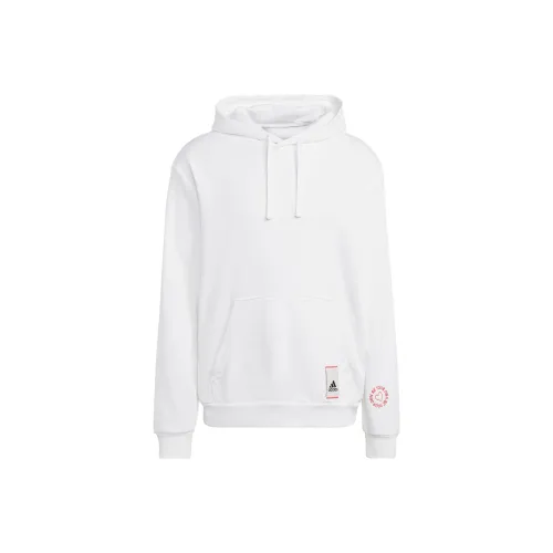 Adidas Белый Унисекс Свитшоты