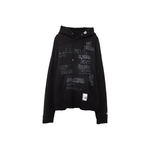 Maison Mihara Yasuhiro FW24 Толстовка Мужской Черный