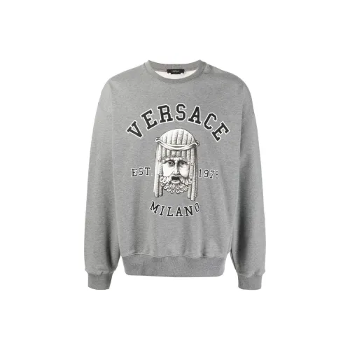 VERSACE Серый Мужской Свитшот