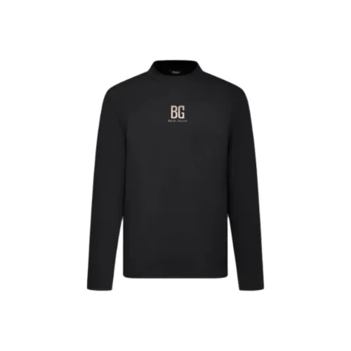 Biyin Leufen T-Shirt Мужской Черный