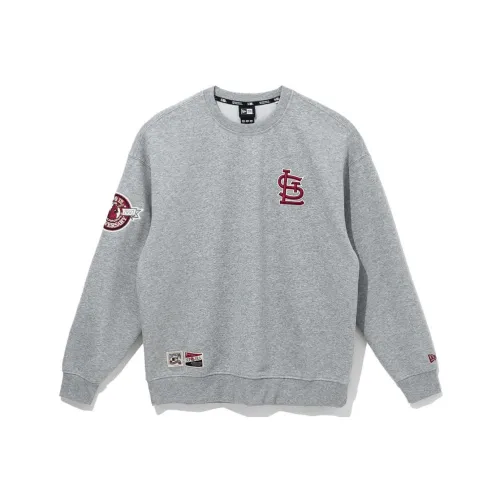 New Era Серый Мужской Свитшот