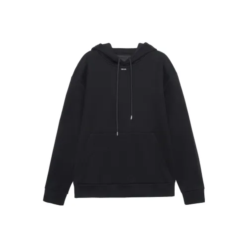 PRADA Мужские черные свитшоты