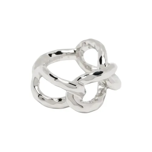 JIL SANDER Латунь Кольца Женское Серебро