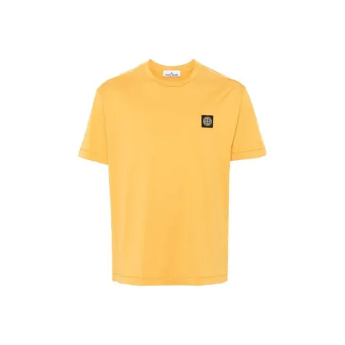 STONE ISLAND Рубашка Мужская Желтая