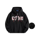 Черно-красный [утолщенный с флисовой подкладкой]