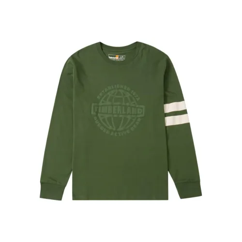 Timberland Зеленый Мужской T-Рубашки