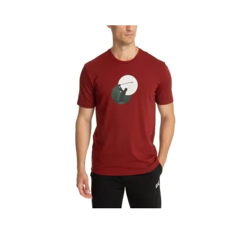 EMPORIO ARMANI EA7 T Рубашка Мужская Красная