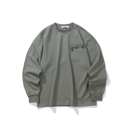 Nautica White Sail Длинный рукав круглый вырез рубашка унисекс