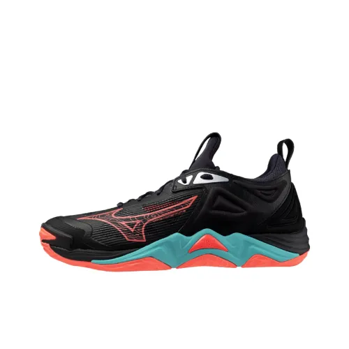 Mizuno Momentum Low Топ Беговые кроссовки Унисекс Черный
