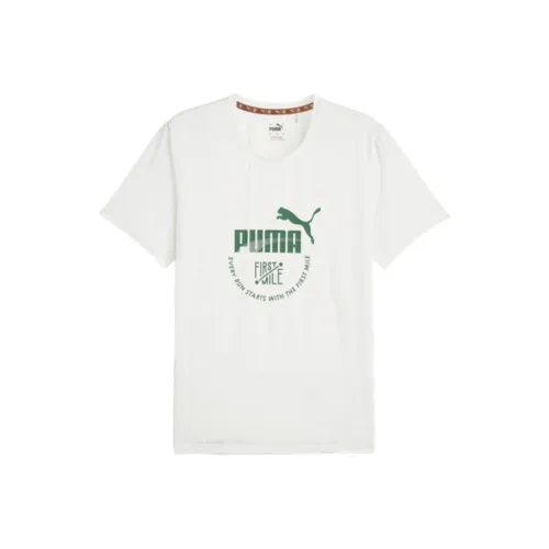 PUMA FIRST MILE Co Бренд Т-Рубашка Мужская Серого цвета