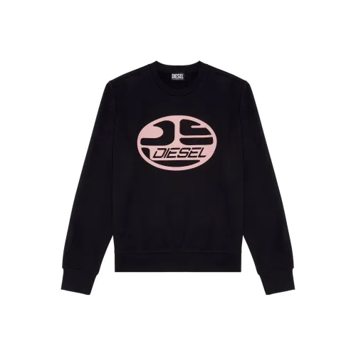 DIESEL Черные Мужские Свитшоты